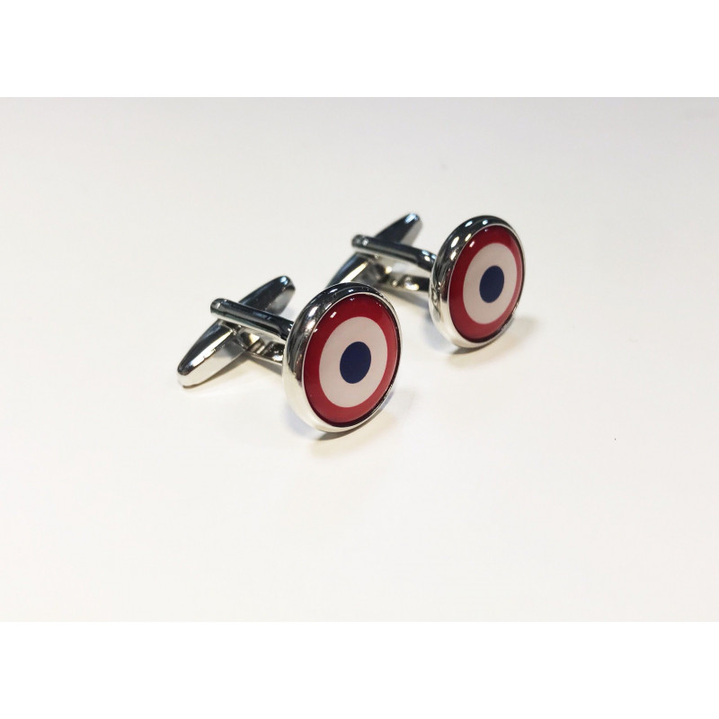 Tricolour Cockade Cufflinks