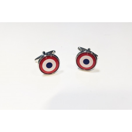 Tricolour Cockade Cufflinks