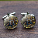 Bitcoin Cufflinks