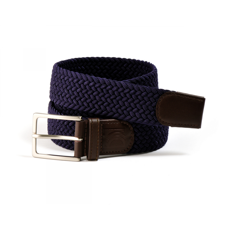 Blue Blazer braided belt