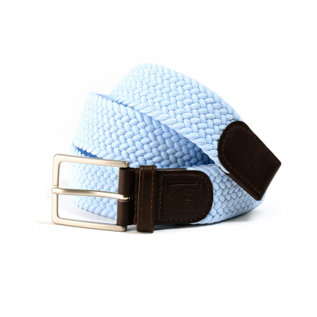 Blue Cosmo braided belt