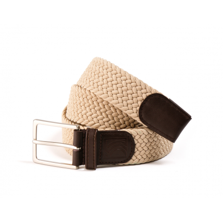 White Russian braided belt