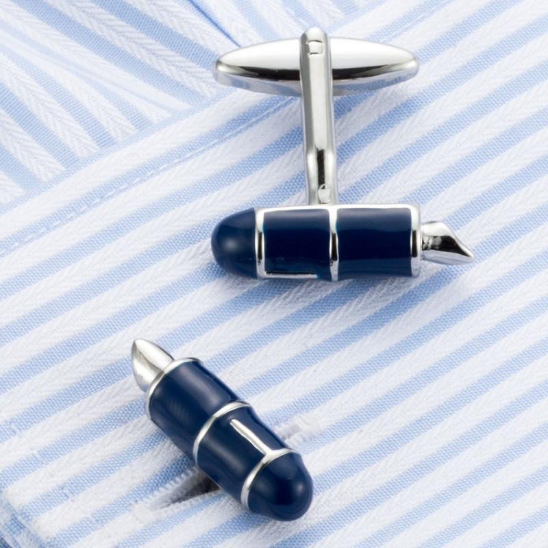 Boutons de manchette stylo Calligraphie