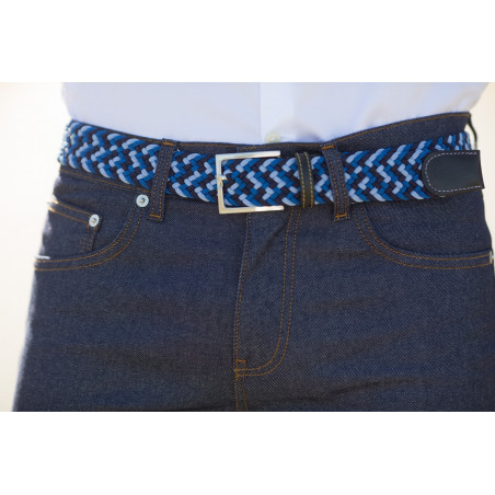 Black Mussel braided belt