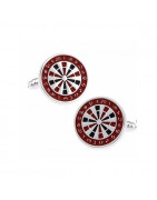 Cufflinks by shape: round, square, rectangular, cylinder