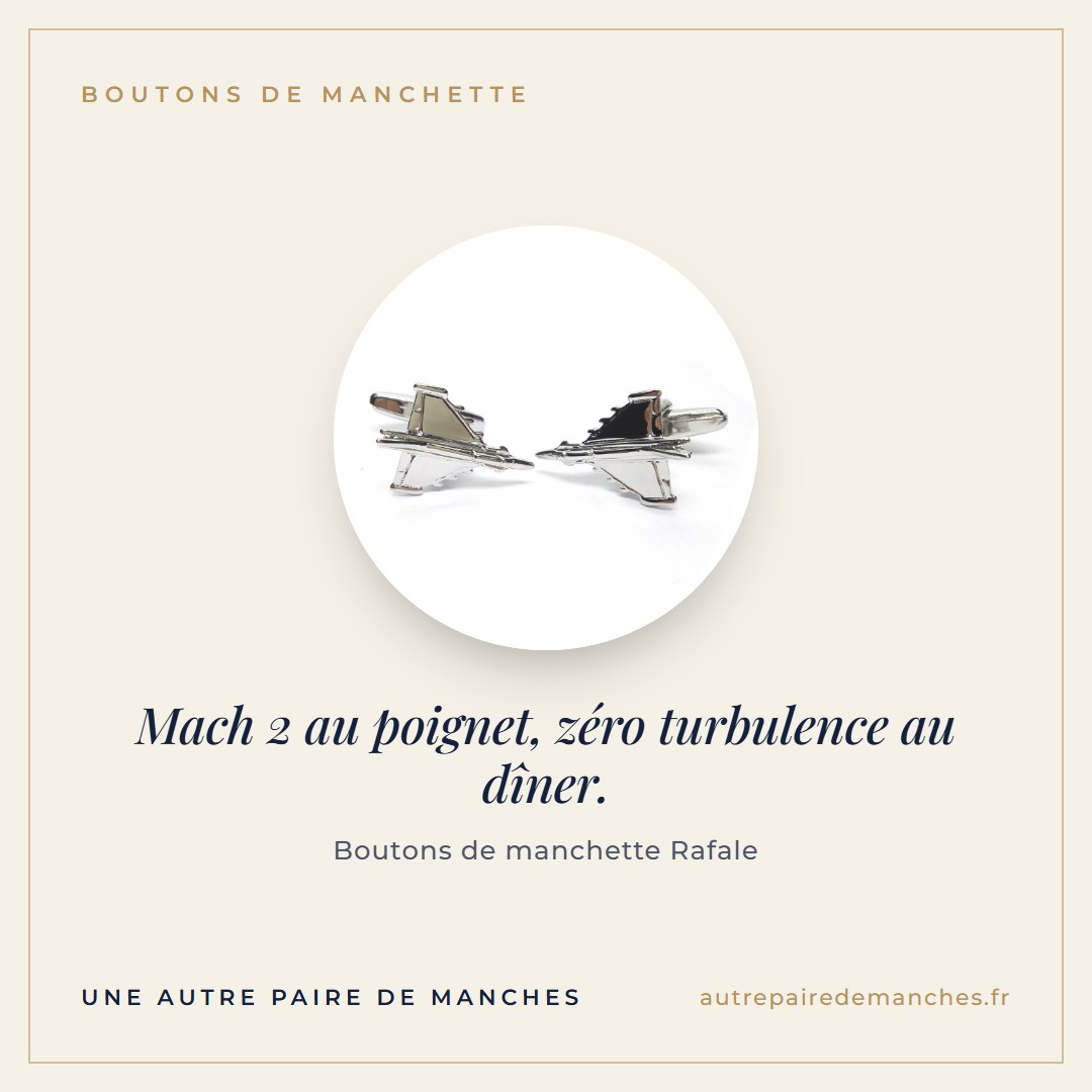 Mach 2 au poignet, zéro turbulence au dîner.